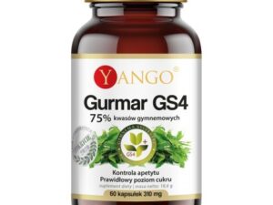 Gurmar GS4® - 75% kwasów gymnemowych - 60 kapsułek