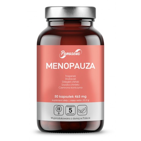 Menopauza - 50 kapsułek - Panaseus