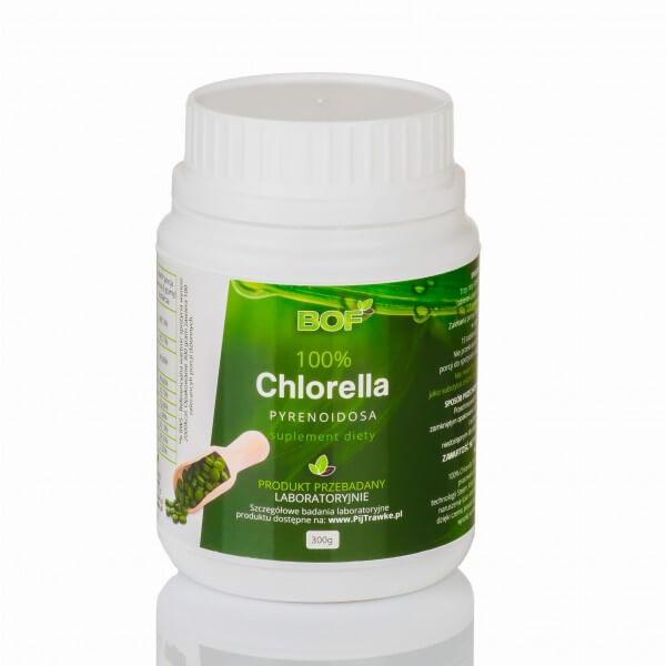 Chlorella Pyrenoidosa 100% suplement diety 300 g. - 1500 tabletek