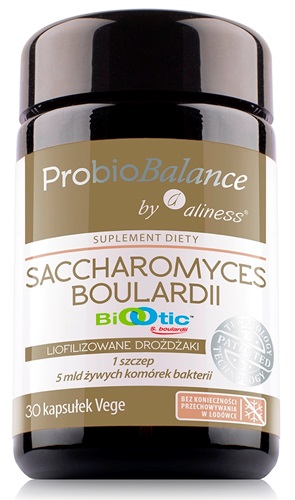 ProbioBALANCE, Saccharomyces Boualardii 5 mld/250mg x 30 vege caps.