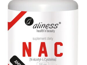 NAC N-Acetyl-L-Cysteine 500 mg x 100 Vege caps.