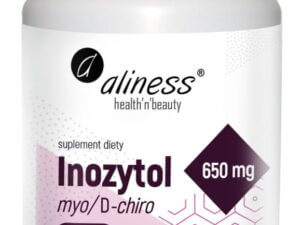 Inozytol myo/D-chiro, 40/1, 650 mg x 100 Vege caps Aliness