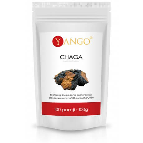 Chaga  ekstrakt 40% polisacharydów - 100 g YANGO