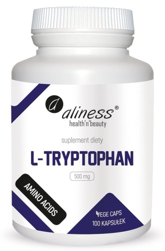 L-Tryptophan 500 mg Vege caps. Aliness
