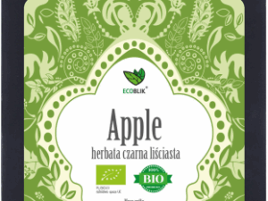 Herbata czarna APPLE - jabłko liściasta EKO
