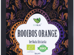 Herbata ekologiczna liściasta ROOIBOS ORANGE 100g